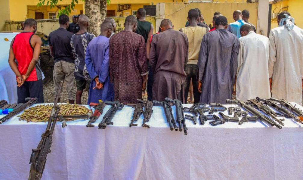 POLICE PARADE NOTORIOUS KIDNAPPER IN ABUJA