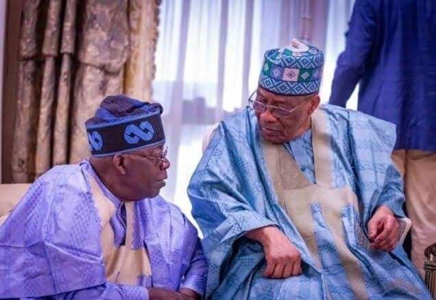 TINUBU HOLDS DISCUSSIONS WITH BABANGIDA BEHIND CLOSED DOORS IN MINNA