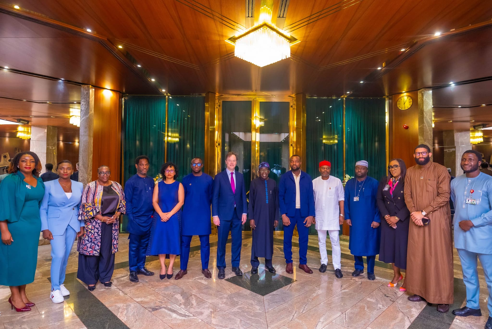 PRESIDENT TINUBU HOSTS META EXECUTIVES