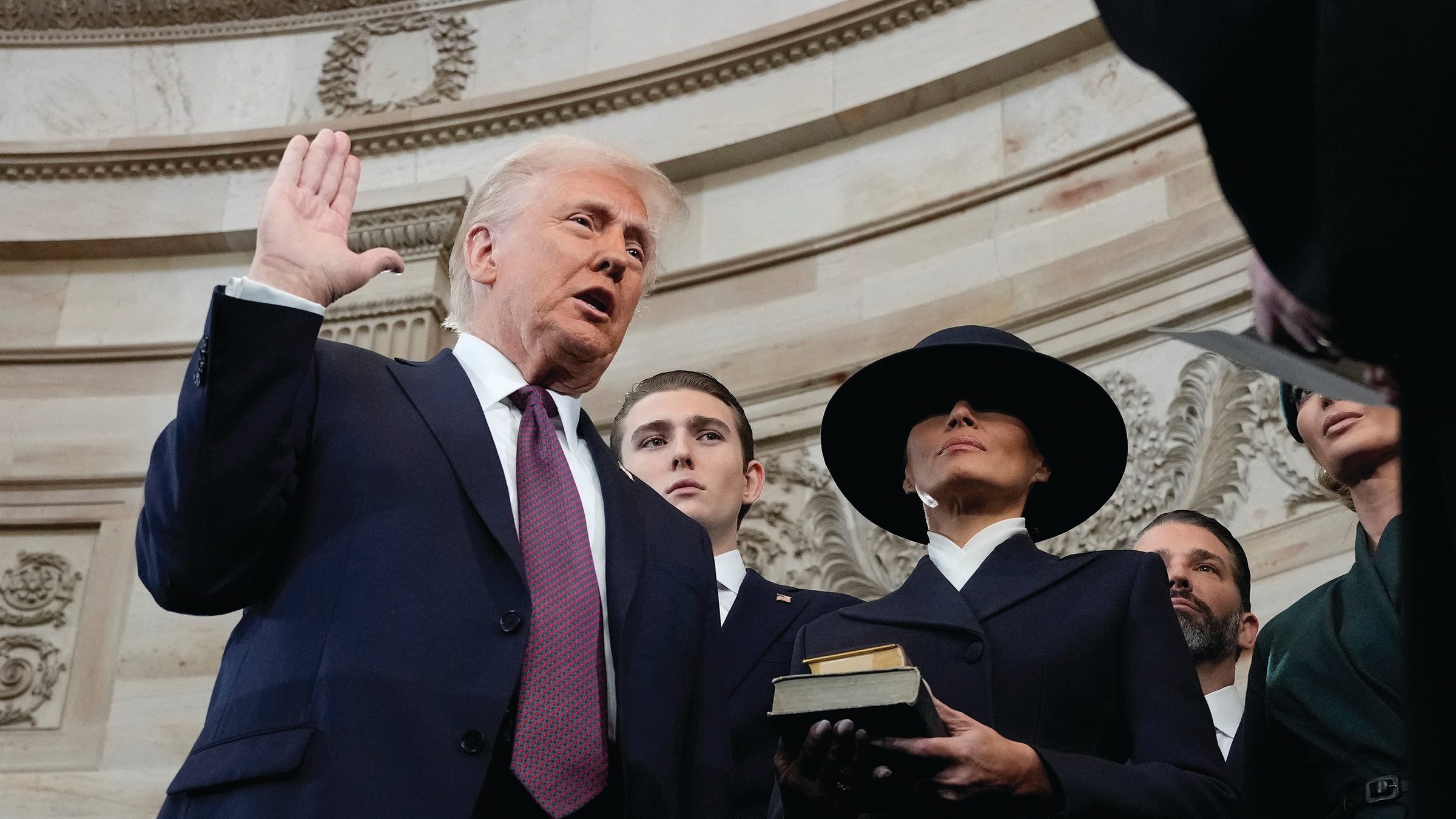 Donald Trump Takes Oath as the 47th President of the United States