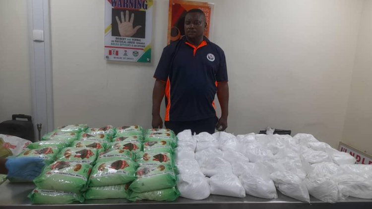 NDLEA Nabs Wanted Spare Parts Dealer For Attempted Cocaine Smuggling