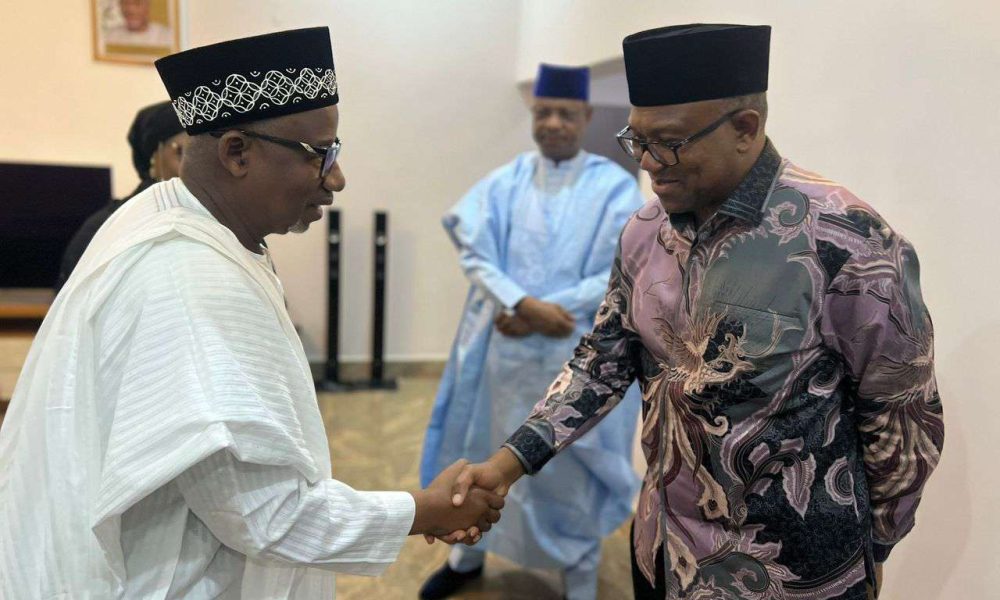 Peter Obi Engages Bala Mohammed in High-Stakes Private Deliberation