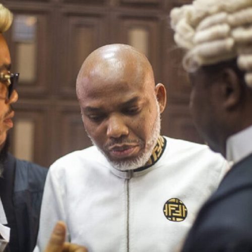 CONTENTIOUS DETENTION ALLEGATION: Court rejects Nnamdi Kanu lawyer’s plea against police, DSS