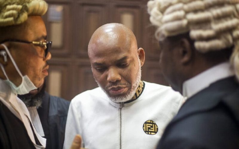 CONTENTIOUS DETENTION ALLEGATION: Court rejects Nnamdi Kanu lawyer’s plea against police, DSS