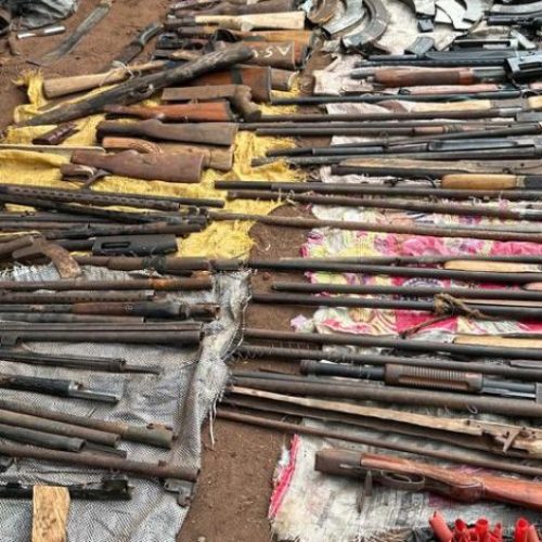 DISCOVERY OF GUN MANUFACTURING FACILITY BY MILITARY IN DELTA STATE