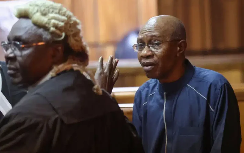 Emefiele’s Legal Team Challenge Lagos Court’s Jurisdiction In EFCC Case