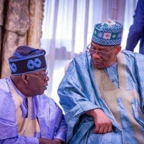 TINUBU HOLDS DISCUSSIONS WITH BABANGIDA BEHIND CLOSED DOORS IN MINNA