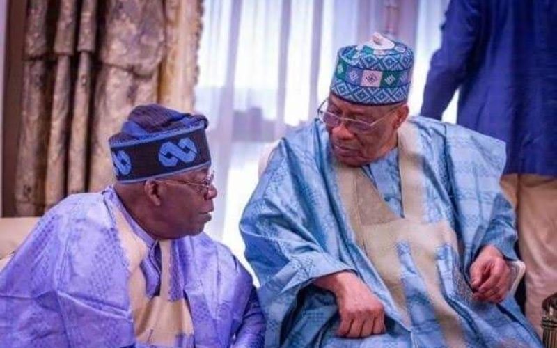 TINUBU HOLDS DISCUSSIONS WITH BABANGIDA BEHIND CLOSED DOORS IN MINNA