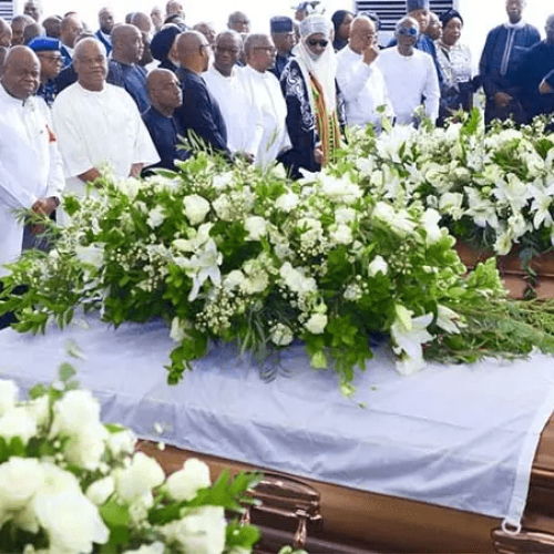 HERBERT, HIS SPOUSE, AND OFFSPRING LAID TO REST IN RIVERS