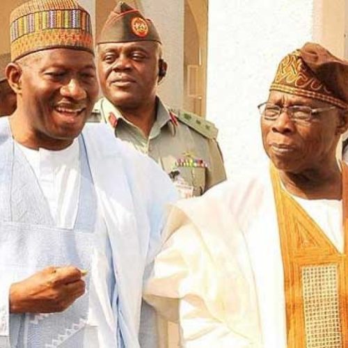 JONATHAN, ABIODUN ATTEND OBJ’S 87TH BIRTHDAY LECTURE