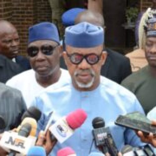 SOUTHWEST GOVS, KOGI GOV VISIT AKEREDOLU’S FAMILY IN IBADAN