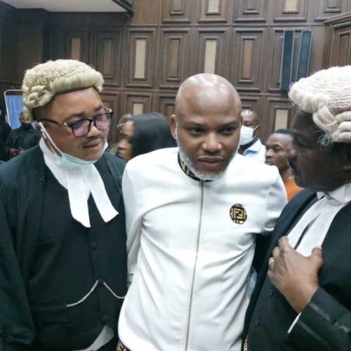 Nnamdi Kanu Alleges Political Meddling in His Legal Matter