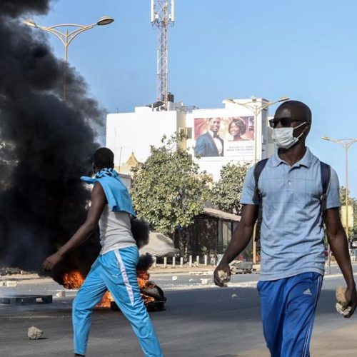 TENSIONS RISE IN SENEGAL AMID ELECTION DELAY