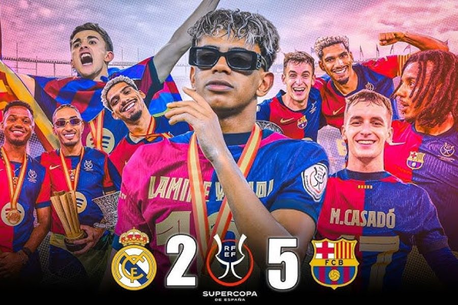 Barcelona Demolish Real Madrid in Thrilling Spanish Super Cup Showdown