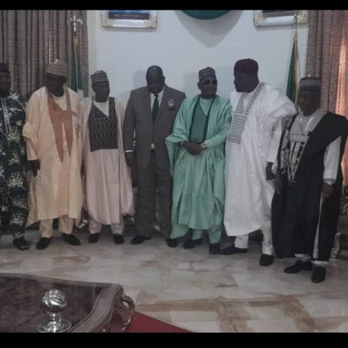 PLATEAU ATTACKS – Northern Senators Visit Gov Mutfwang in Jos.