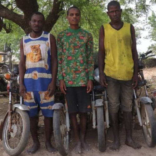 NIGER SECURITY: POLICE ARREST 3 NOTORIOUS MOTORCYCLE SNATCHERS