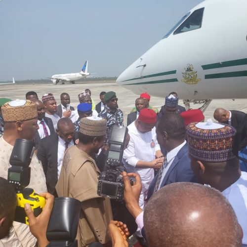 The Vice President Kashim Shettima visits Owerri, Imo State, on his way to Abia State