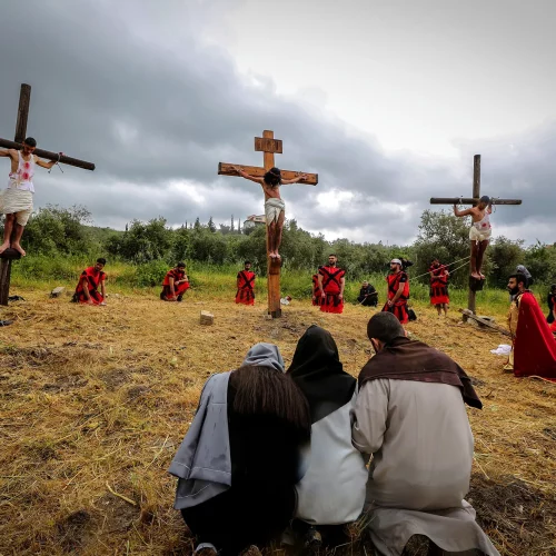 GOOD FRIDAY: CHRISTIANS OBSERVE THE CRUCIFIXION OF JESUS CHRIST