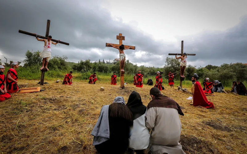 GOOD FRIDAY: CHRISTIANS OBSERVE THE CRUCIFIXION OF JESUS CHRIST