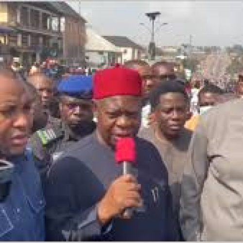 Delta Deputy Gov Visits Explosion Scene